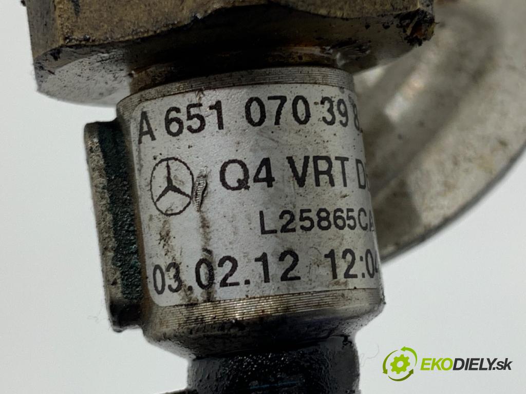 MERCEDES-BENZ X204 SUV 2012 125 kW 220 CDI (204.902) 2143 trubka PALIVO: A6510703981