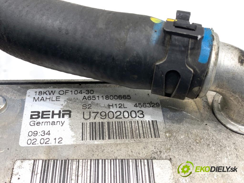 MERCEDES-BENZ X204 SUV 2012 125 kW 220 CDI (204.902) 2143 obal filtra oleje A6511800665 (Kryt olejového filtru)