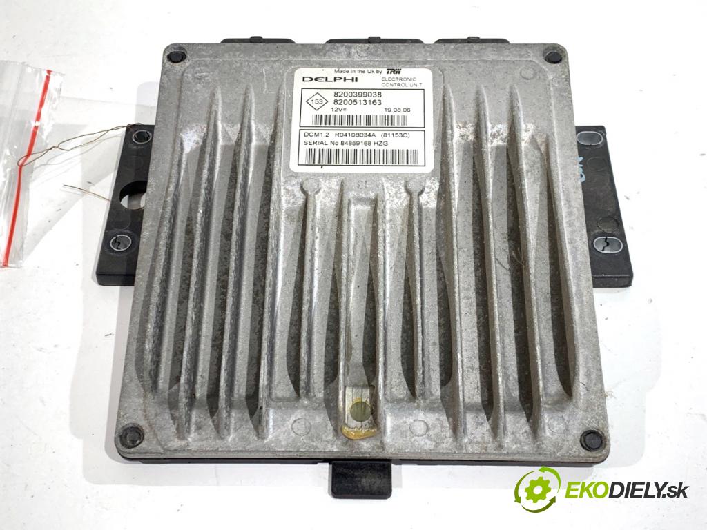 RENAULT CLIO III liftback 2006 63 kW 1.5 dCi (BR17, CR17) 1461 riadiaca jednotka Motor 8200399038 (Riadiaca jednotka)