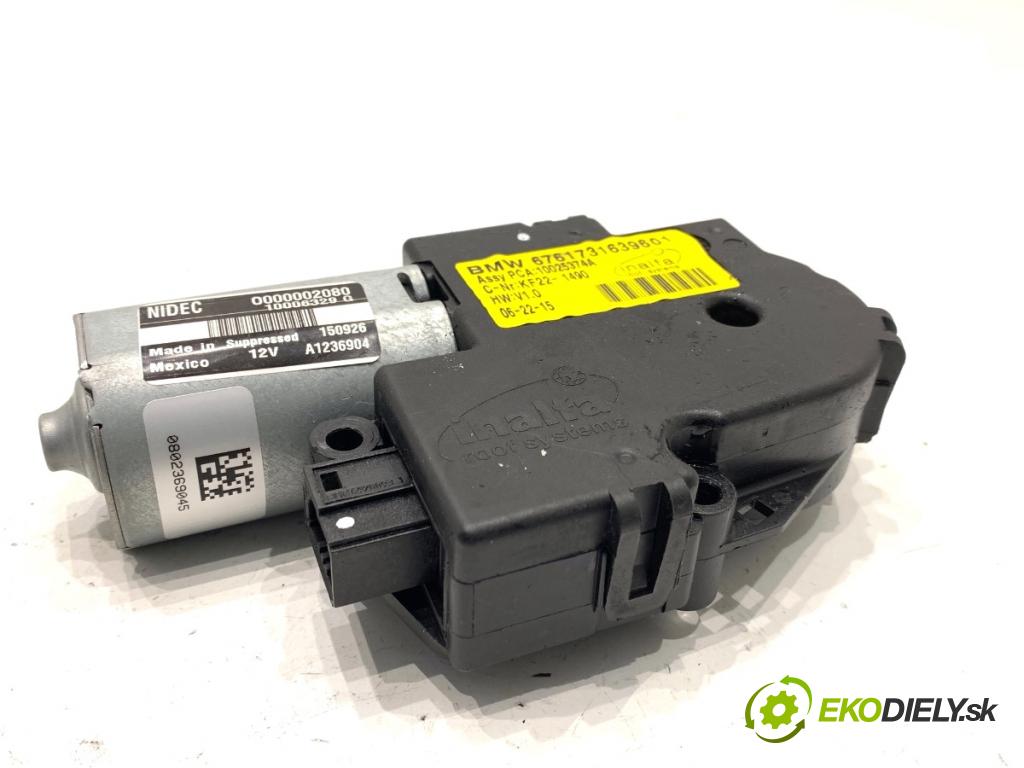 BMW F25 SUV 2016 180 kW xDrive 28 i 1997 motor střešního okna 7316396