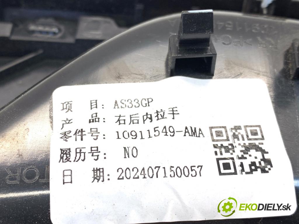 MG (SAIC) HS SUV 2024 124 kW 1.5 20 T 1490 Kľučka vnútorná pravy zad 10911549