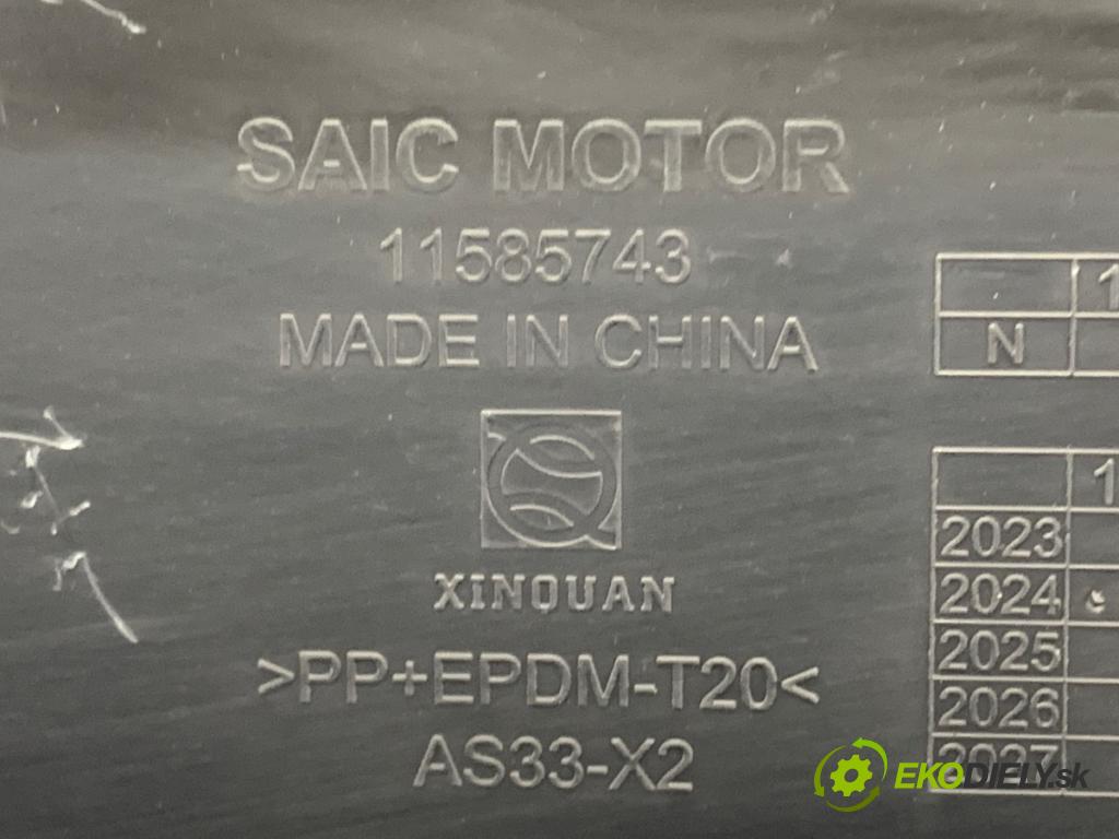 MG (SAIC) HS SUV 2024 124 kW 1.5 20 T 1490 přihrádka kastlík spolujezdce 11585743 (Přihrádka (kastlík))