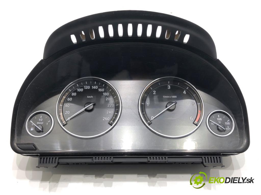 BMW F10 sedan 2010 135 kW 520 d 1995 Prístrojovka 9291413 (Prístrojová doska)