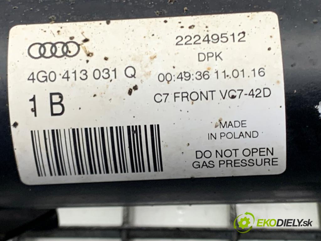 AUDI A6 C7 Kombi 2016 200 kW 3.0 TDI quattro 2967 tlumič levý přední část ZE 4G0413031Q