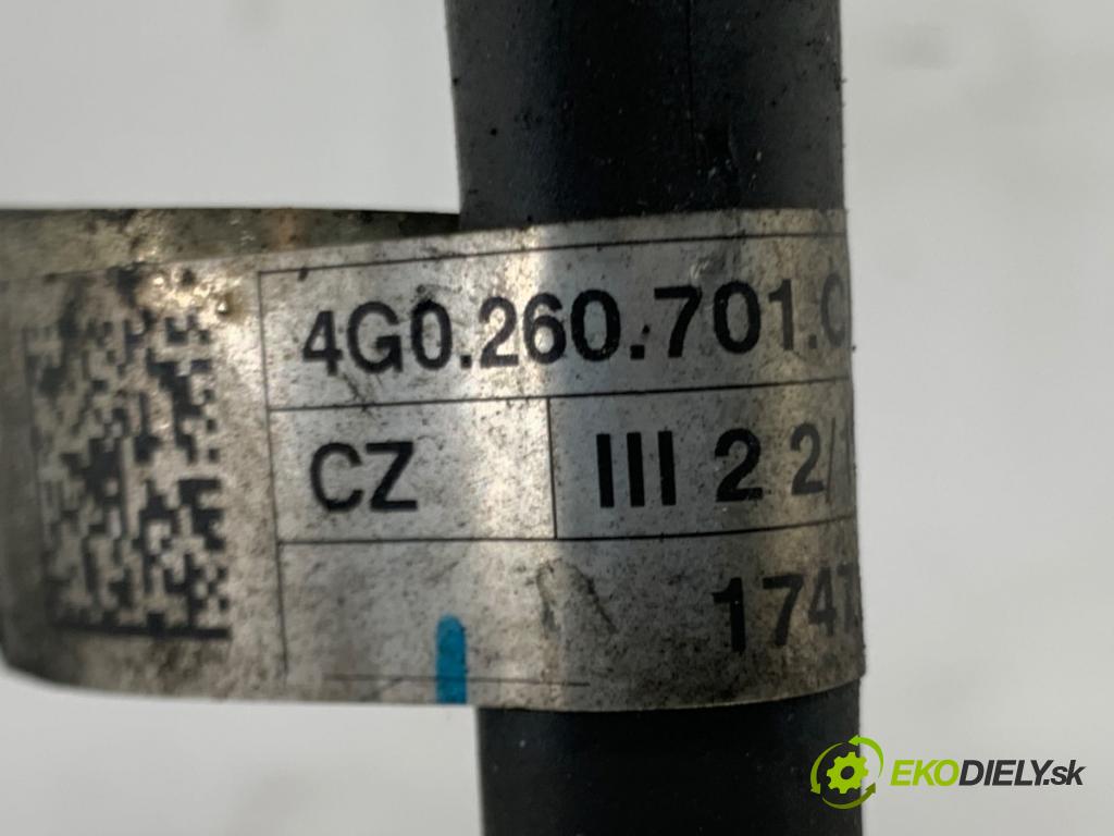 AUDI A6 C7 Kombi 2016 200 kW 3.0 TDI quattro 2967 rúrka klimatizácie 4G0260701C (Rúrka klimatizácie)