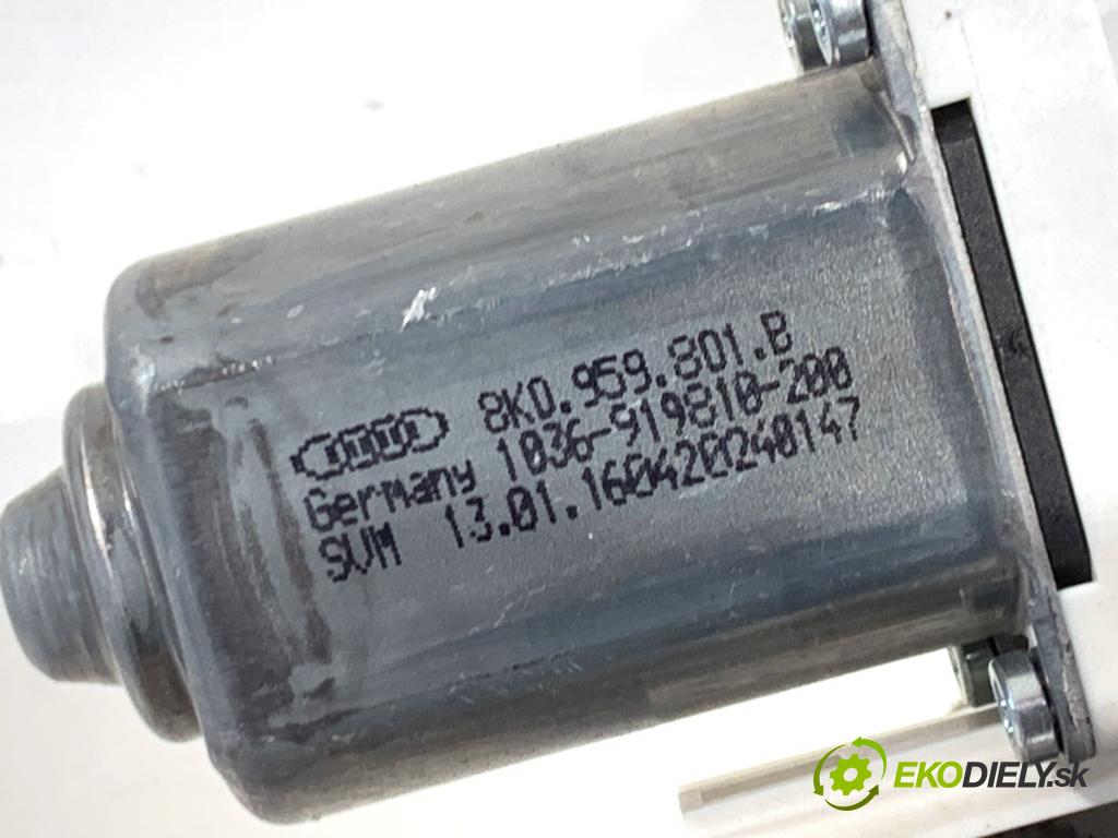 AUDI A6 C7 Kombi 2016 200 kW 3.0 TDI quattro 2967 mechanismus okna levý přední část 8K0959801B