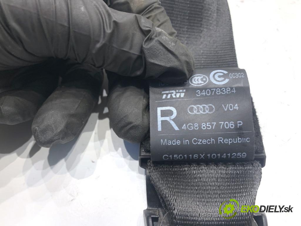 AUDI A6 C7 Kombi 2016 200 kW 3.0 TDI quattro 2967 držák bezpečnost pravý přední část 4G8857706P