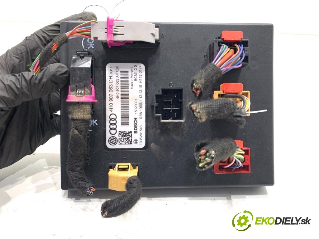 AUDI A6 C7 Kombi 2016 200 kW 3.0 TDI quattro 2967 modul BORDNETZ 4H0907063DH (Řídící jednotka ostatní)