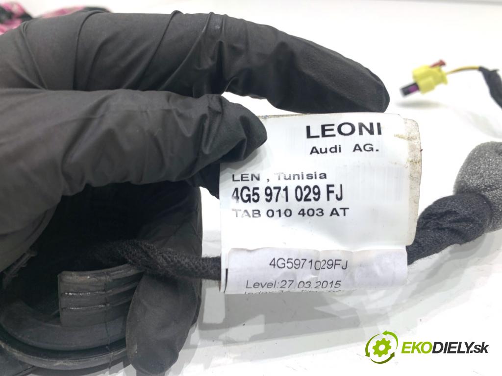 AUDI A6 C7 Kombi 2016 200 kW 3.0 TDI quattro 2967 káblovačka dveře přední část levý 4G5971029FJ