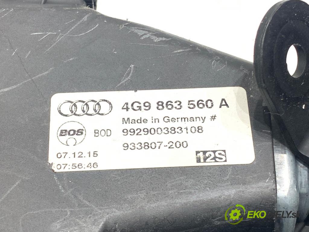 AUDI A6 C7 Kombi 2016 200 kW 3.0 TDI quattro 2967 mechanismus rolety kufra 4G9863560A