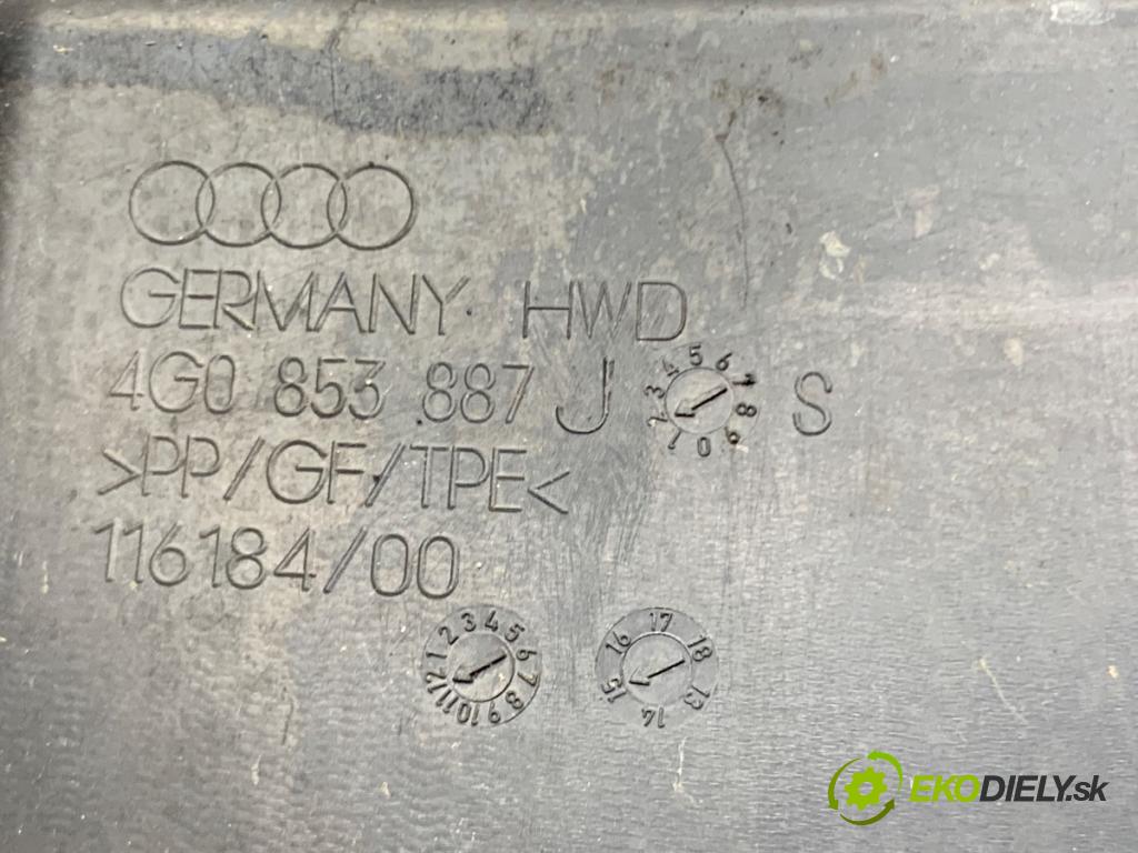 AUDI A6 C7 Kombi 2016 200 kW 3.0 TDI quattro 2967 podblatník levý přední část 4G0853887J