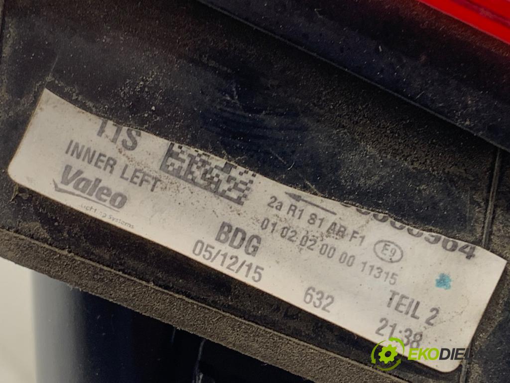AUDI A6 C7 Kombi 2016 200 kW 3.0 TDI quattro 2967 Svetlo zad ľavá strana vnútorná  (Kľučka dverí ostatné)
