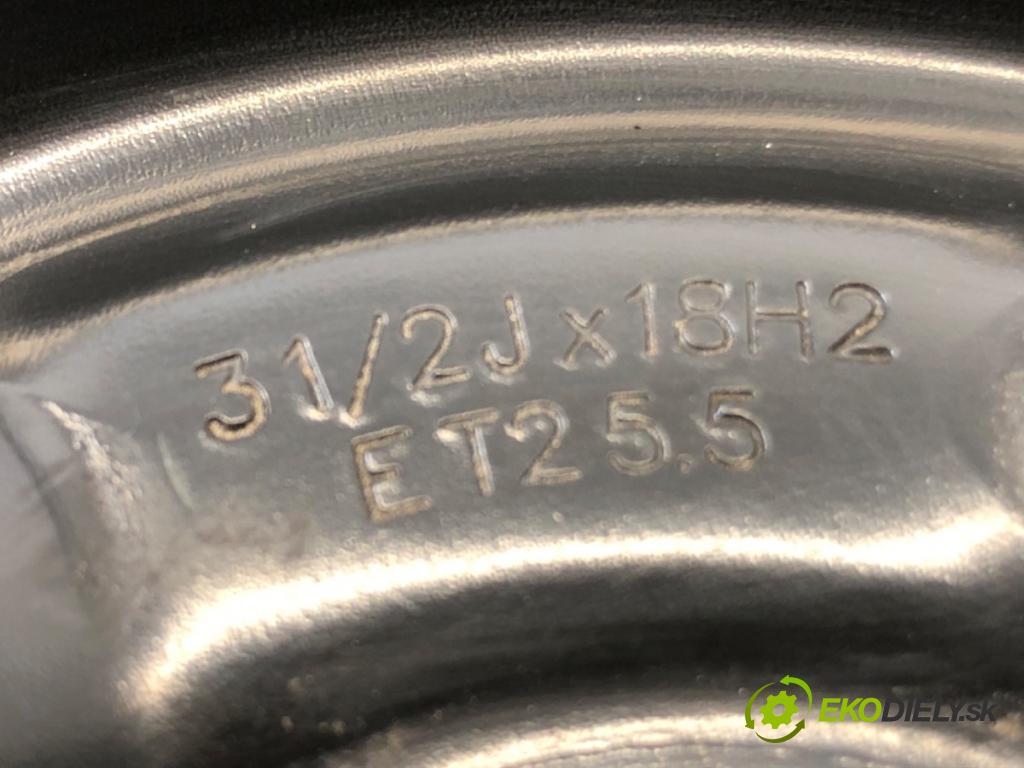 SEAT LEON III liftback 2017 132 kW 1.8 TSI 1798 koleso dojazdové 18 3,5J 5X112 57 ET 25,5 125/70/18