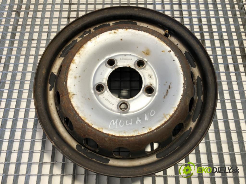 OPEL MOVANO B ---  --- --- --- disk plechový 16 5X130 6,5J ET66 403000037R