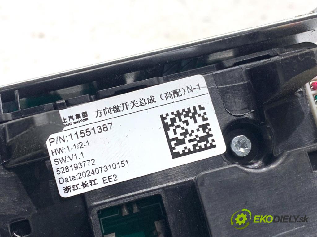 MG (SAIC) HS SUV 2024 124 kW 1.5 20 T 1490 SPÍNAČE: volantu 11551387