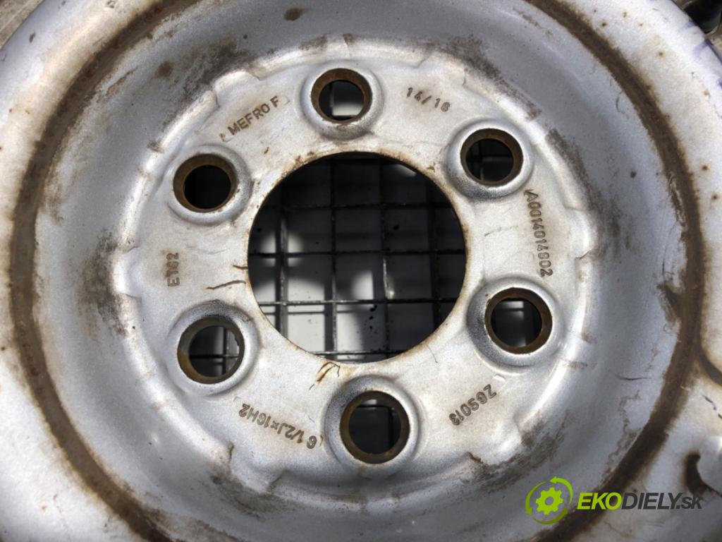 VW CRAFTER 30 50 ---  --- --- --- disk plechový 16 6X130: 6,5J ET62 A0014014802