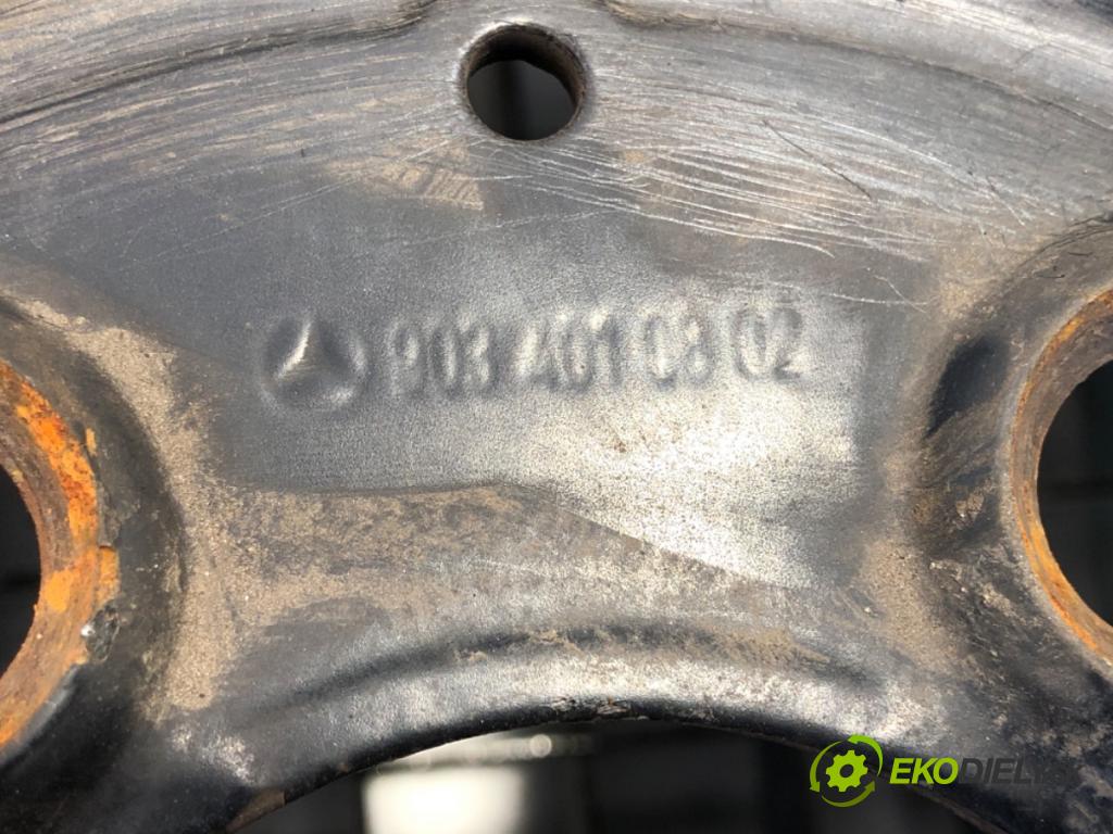 MERCEDES-BENZ W903 ---  --- --- --- disk plechový 15 5X130 6J ET75 9034010802
