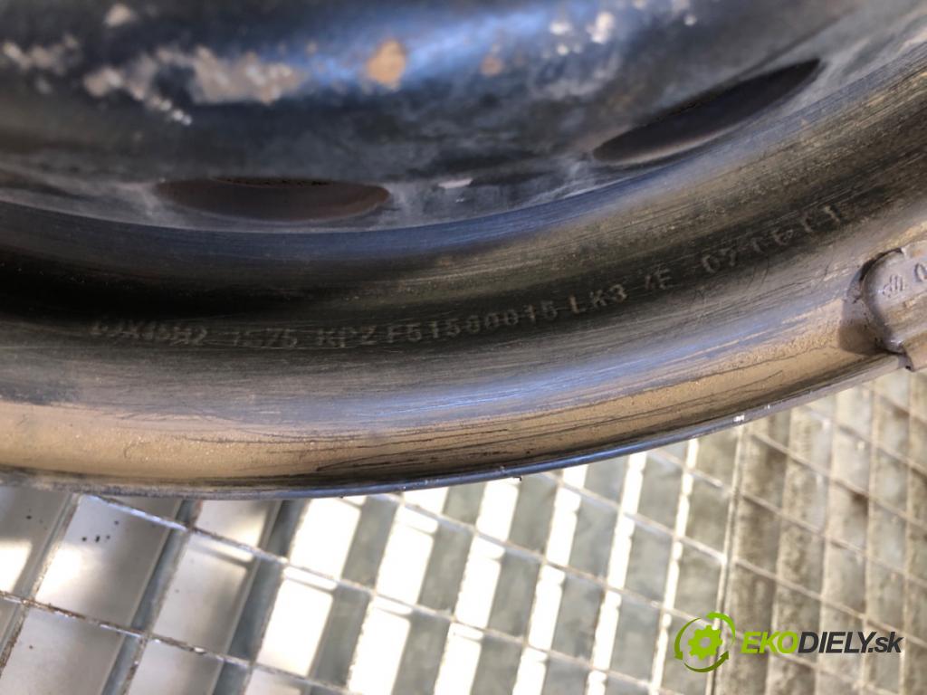 MERCEDES-BENZ W903 ---  --- --- --- disk plechový 15 5X130 6J ET75 9034010802