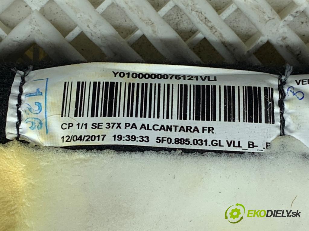 SEAT LEON III liftback 2017 132 kW 1.8 TSI 1798 Sedadlá, sedačky Sedadlo FR