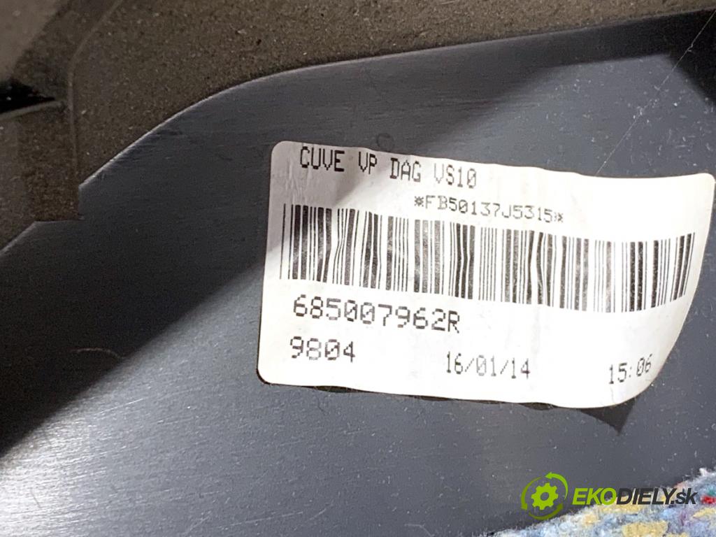 MERCEDES-BENZ CITAN Nadwozie pełne/minivan 2014 81 kW 111 CDI (415.603, 415.605) 1461 Priehradka, kastlík spolujazdca 685007962R (Priehradka (kastlík))