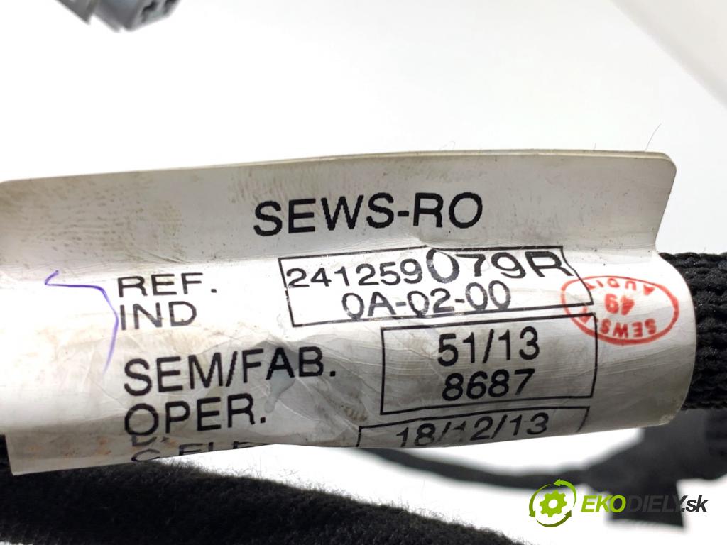 MERCEDES-BENZ CITAN Nadwozie pełne/minivan 2014 81 kW 111 CDI (415.603, 415.605) 1461 Káblovačka Dvere predný ľavy 241259079R