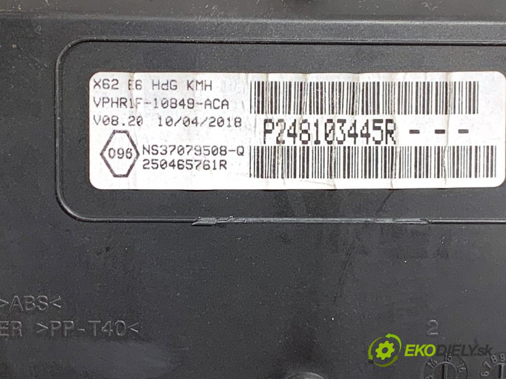 RENAULT MASTER III Platforma / podwozie 2018 125 kW 2.3 dCi 170 FWD (EV0L, HV0L, UV0L) 2298 Prístrojovka P248103445R (Prístrojová doska)
