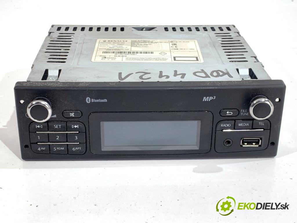 RENAULT MASTER III Platforma / podwozie 2018 125 kW 2.3 dCi 170 FWD (EV0L, HV0L, UV0L) 2298 RADIO 281152140R (Audio zařízení)