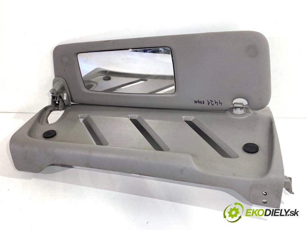 RENAULT MASTER III Platforma / podwozie 2018 125 kW 2.3 dCi 170 FWD (EV0L, HV0L, UV0L) 2298 Clona slnečná pravy 969D65723R