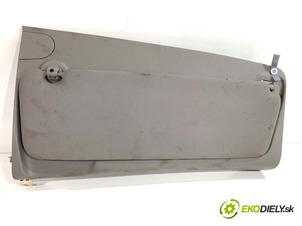 RENAULT MASTER III Platforma / podwozie 2018 125 kW 2.3 dCi 170 FWD (EV0L, HV0L, UV0L) 2298 clona sluneční levý 969D72725R