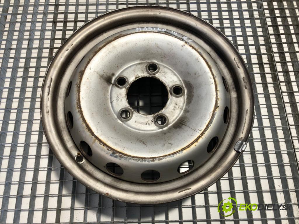 RENAULT MASTER III Platforma / podwozie 2018 125 kW 2.3 dCi 170 FWD (EV0L, HV0L, UV0L) 2298 disk plechový 16 403000037R (Plechový disk)