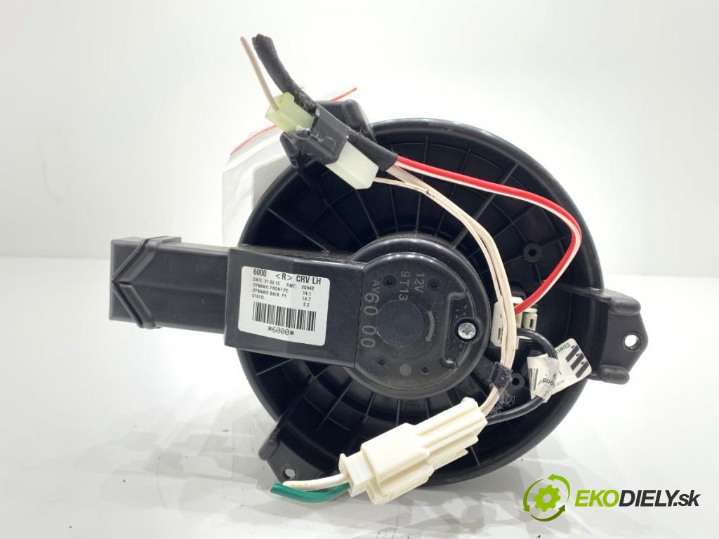HONDA CR-V IV SUV 2016 118 kW 1.6 i-DTEC 4WD (RE6) 1597 ventilátor kúrenia