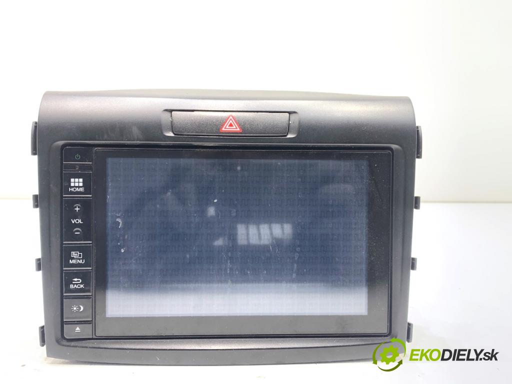 HONDA CR-V IV SUV 2016 118 kW 1.6 i-DTEC 4WD (RE6) 1597 RADIO mavigace 39100-T1V-G63-M1 (Audio zařízení)