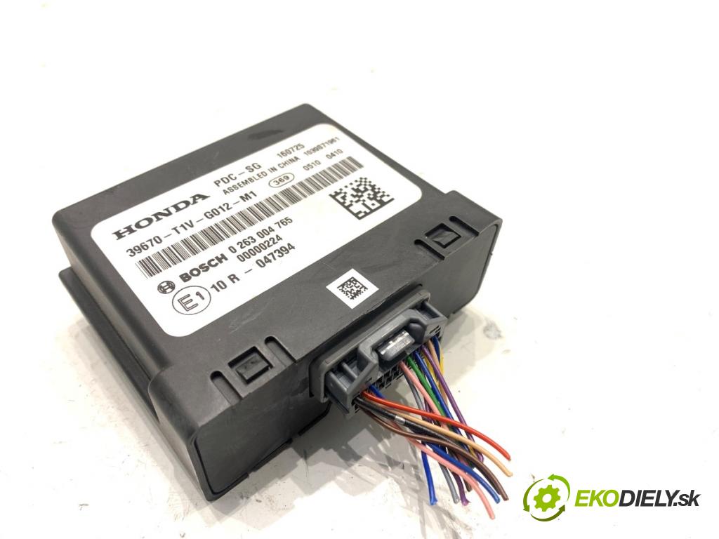 HONDA CR-V IV SUV 2016 118 kW 1.6 i-DTEC 4WD (RE6) 1597 modul PDC 39670-T1V-G012-M1 (Řídící jednotka ostatní)