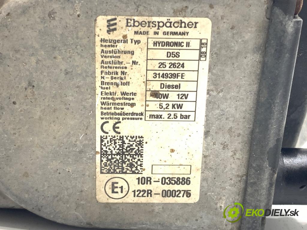 HONDA CR-V IV SUV 2016 118 kW 1.6 i-DTEC 4WD (RE6) 1597 Webasto D5S (Webasto (nezávislé kúrenie))