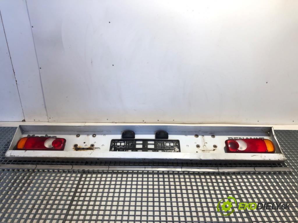 RENAULT MASTER III Platforma / podwozie 2018 125 kW 2.3 dCi 170 FWD (EV0L, HV0L, UV0L) 2298 Nárazník zad Výstuha 