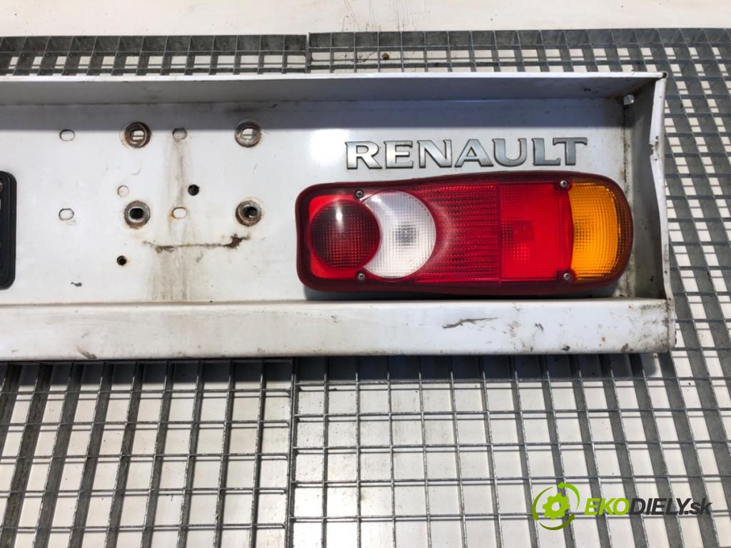 RENAULT MASTER III Platforma / podwozie 2018 125 kW 2.3 dCi 170 FWD (EV0L, HV0L, UV0L) 2298 nárazník zadní část výztuha