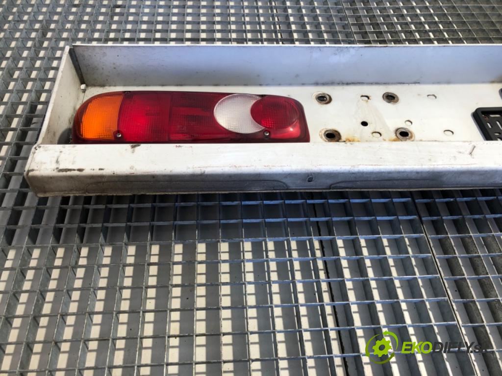 RENAULT MASTER III Platforma / podwozie 2018 125 kW 2.3 dCi 170 FWD (EV0L, HV0L, UV0L) 2298 nárazník zadní část výztuha