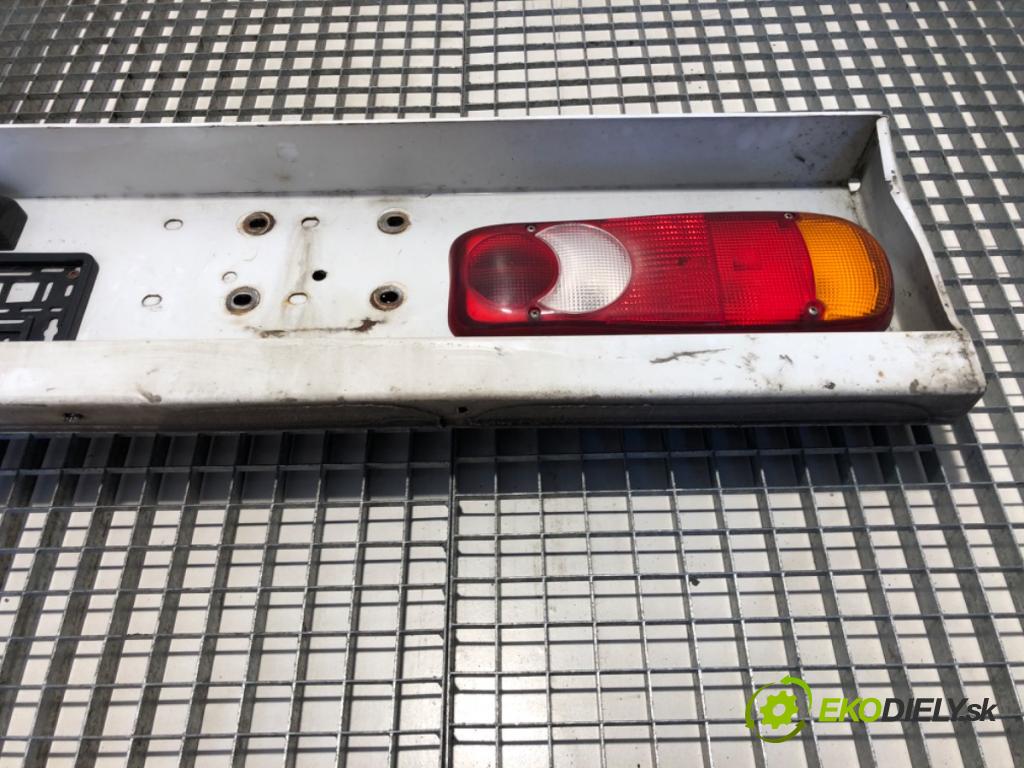 RENAULT MASTER III Platforma / podwozie 2018 125 kW 2.3 dCi 170 FWD (EV0L, HV0L, UV0L) 2298 nárazník zadní část výztuha