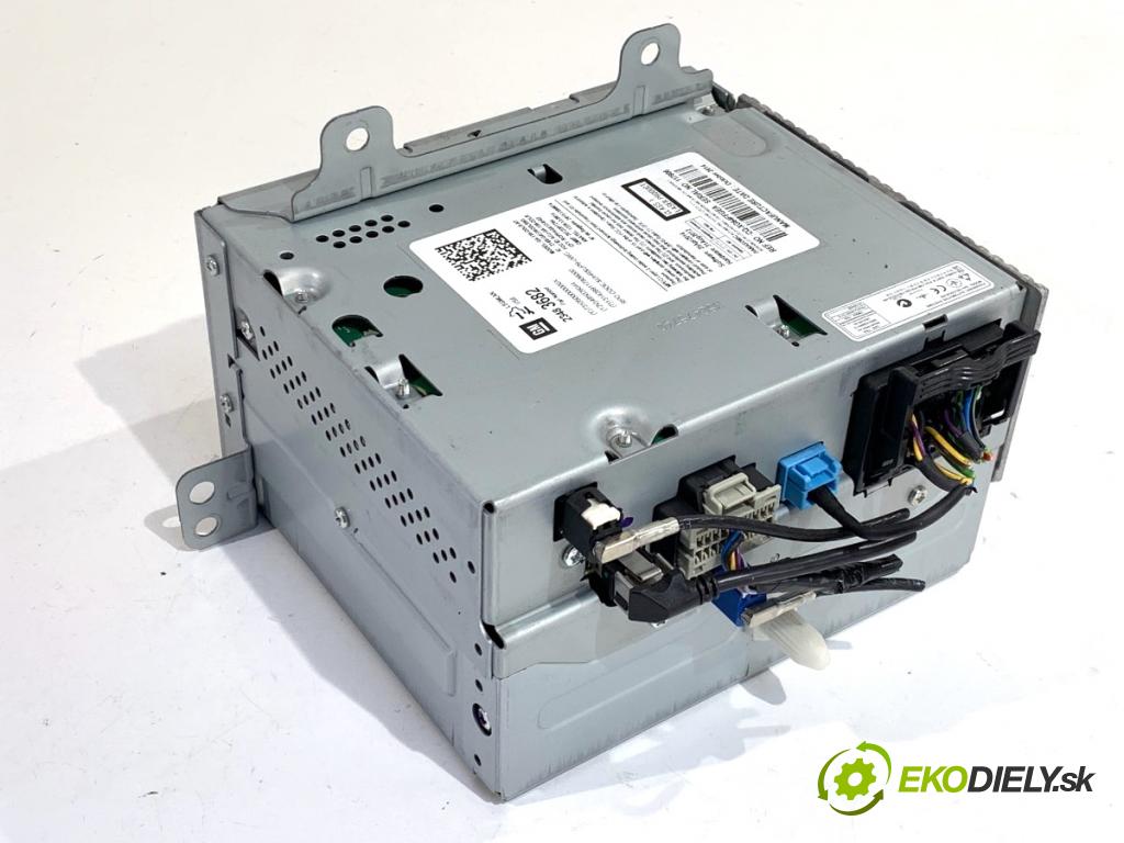 OPEL ZAFIRA C nadwozie wielkoprzestrzenne (MPV) 2014 100 kW 1.6 CDTI (75) 1598 RADIO 23483682 (Audio zariadenie)