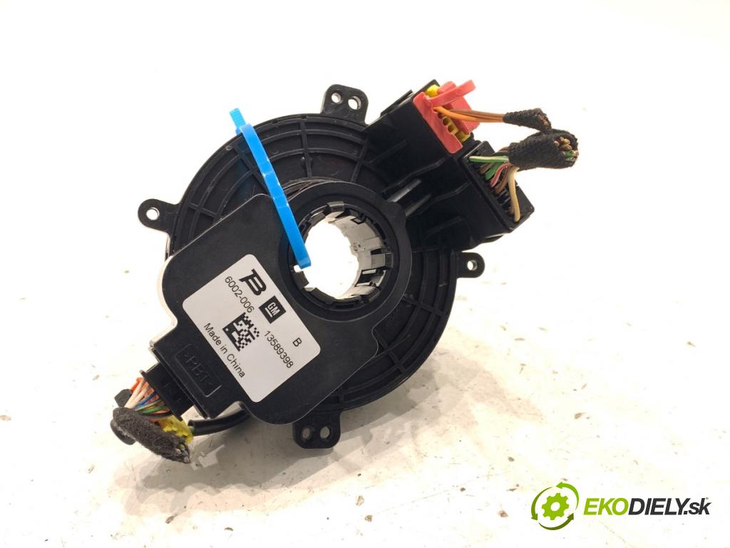 OPEL ZAFIRA C nadwozie wielkoprzestrzenne (MPV) 2014 100 kW 1.6 CDTI (75) 1598 Krúžok, slimák airbag 13589398 (Airbag)