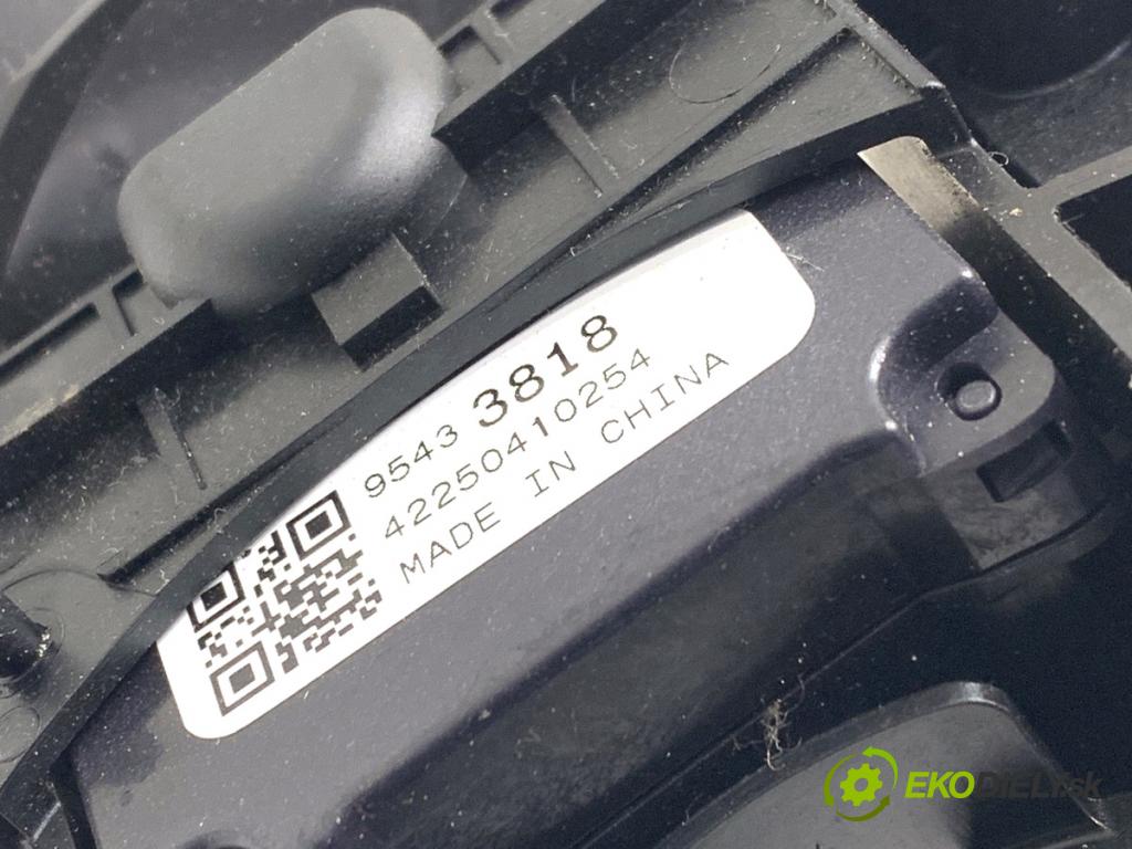 OPEL ZAFIRA C nadwozie wielkoprzestrzenne (MPV) 2014 100 kW 1.6 CDTI (75) 1598 přepínač kombinovaný 95433818 (Páčky pod volantem)