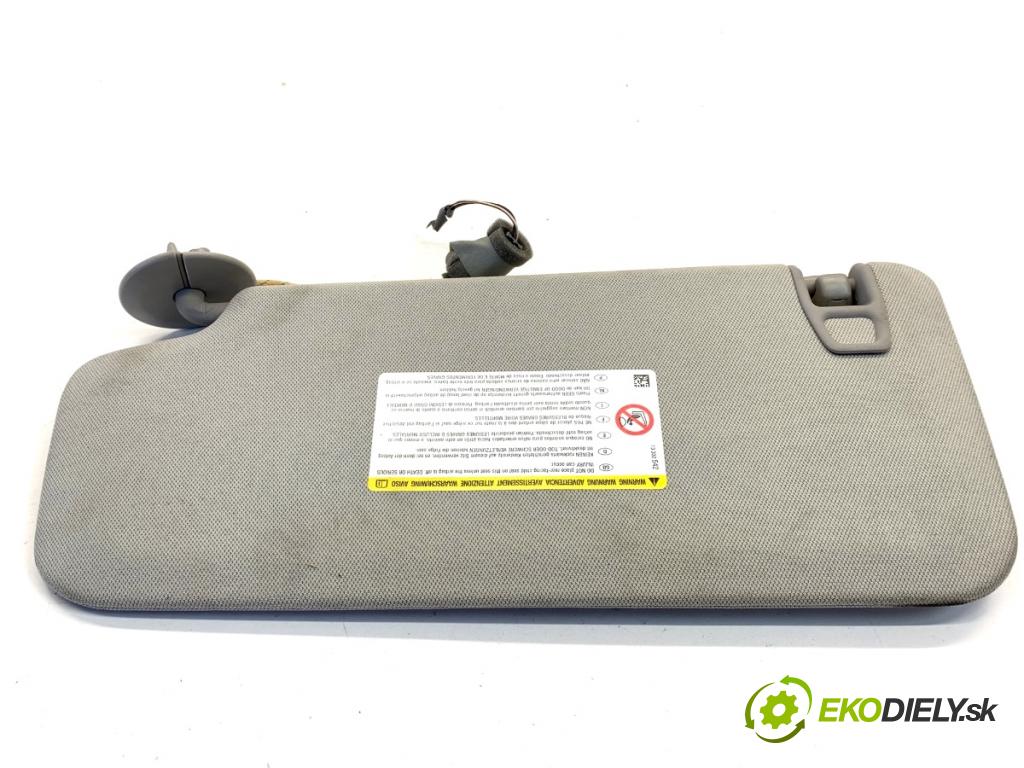 OPEL ZAFIRA C nadwozie wielkoprzestrzenne (MPV) 2014 100 kW 1.6 CDTI (75) 1598 clona sluneční pravý