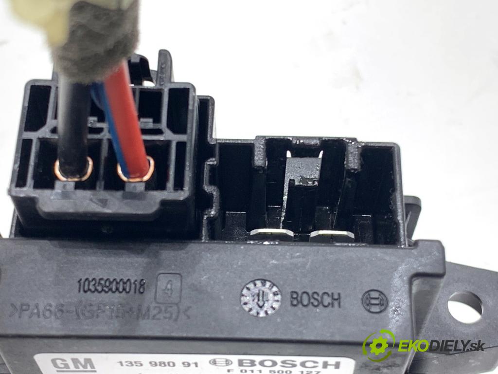 OPEL ZAFIRA C nadwozie wielkoprzestrzenne (MPV) 2014 100 kW 1.6 CDTI (75) 1598 odpor rezistor topení vzduchu 13598091 (Odpor topení)