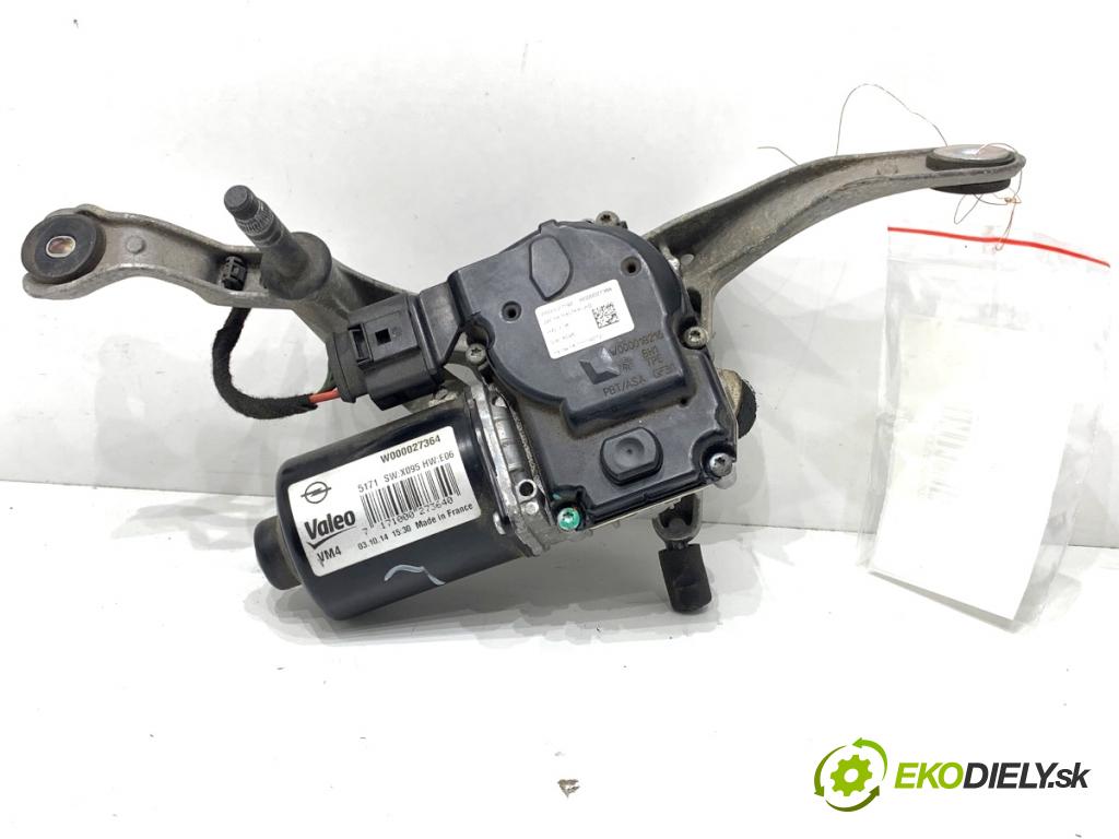 OPEL ZAFIRA C nadwozie wielkoprzestrzenne (MPV) 2014 100 kW 1.6 CDTI (75) 1598 mechanismus stěračů levý přední část W000027364