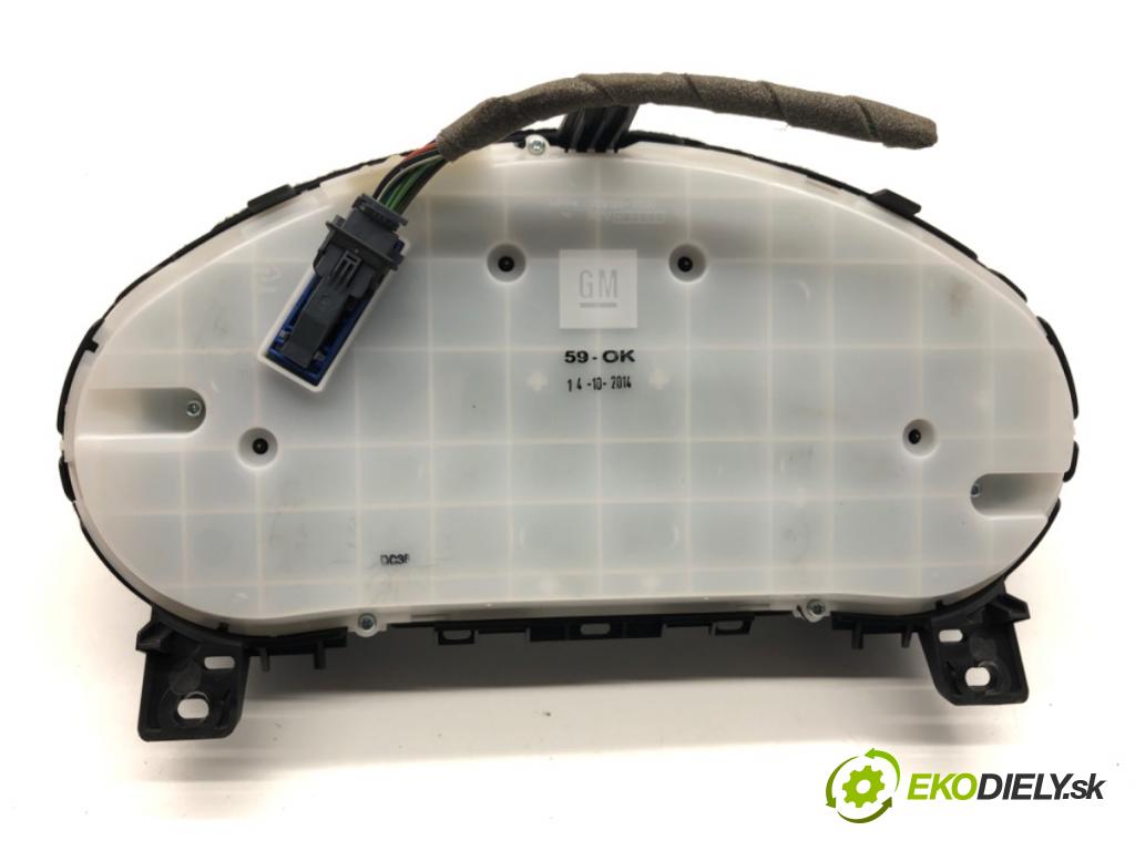 OPEL ZAFIRA C nadwozie wielkoprzestrzenne (MPV) 2014 100 kW 1.6 CDTI (75) 1598 prístrojovka  (Přístrojová deska)