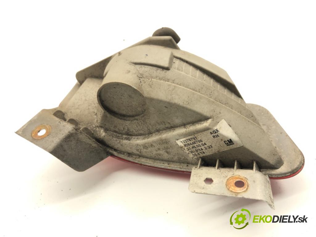 OPEL ZAFIRA C nadwozie wielkoprzestrzenne (MPV) 2014 100 kW 1.6 CDTI (75) 1598 světlo nárazníka pravý zadní část 13278791