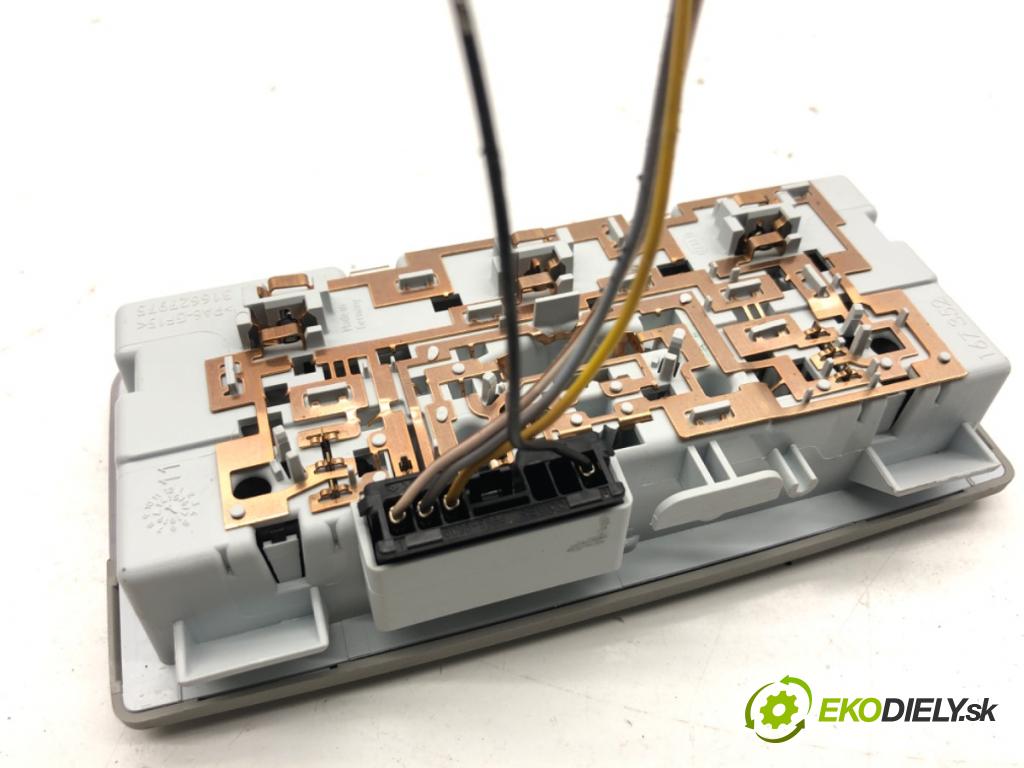 OPEL ZAFIRA C nadwozie wielkoprzestrzenne (MPV) 2014 100 kW 1.6 CDTI (75) 1598 světlo stropní 22774329