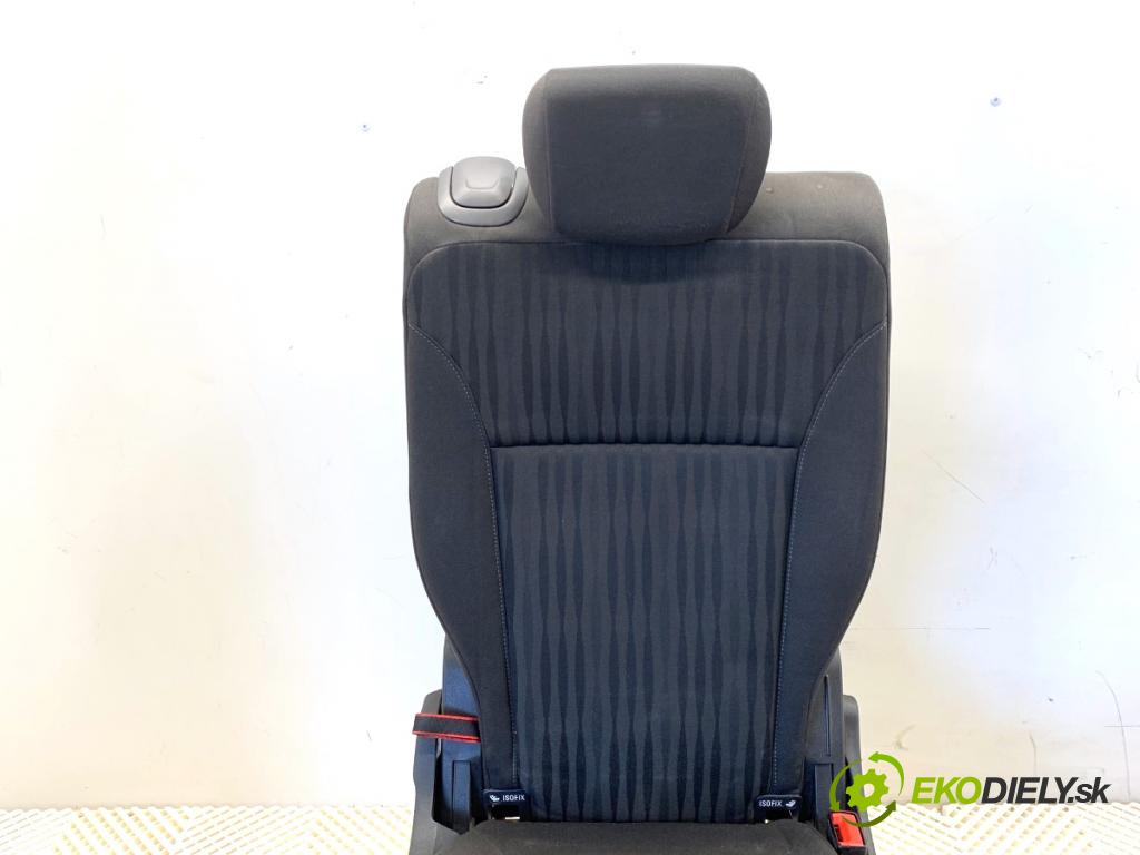 OPEL ZAFIRA C nadwozie wielkoprzestrzenne (MPV) 2014 100 kW 1.6 CDTI (75) 1598 Sedadlo zad druhý rad