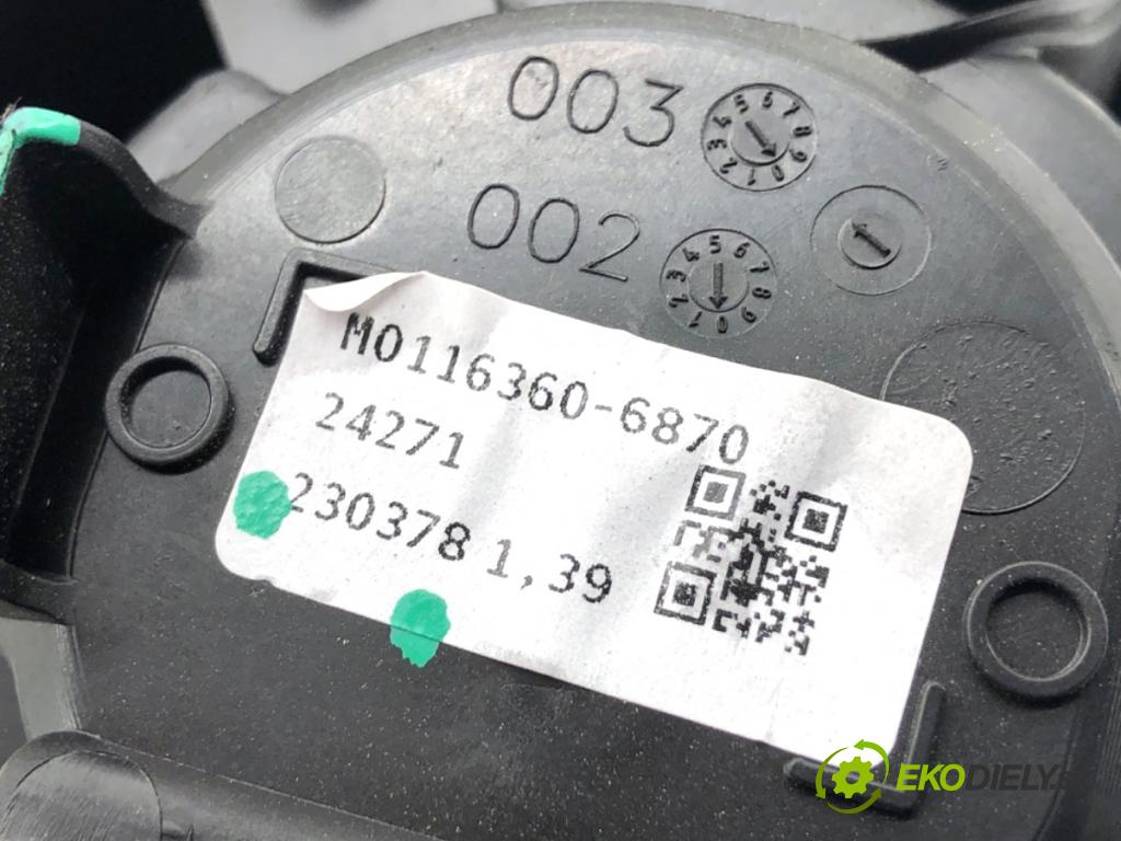 DACIA SANDERO III liftback 2024 74 kW 1.0 TCe 100 999 ventilátor kúrenia M0116360-6870