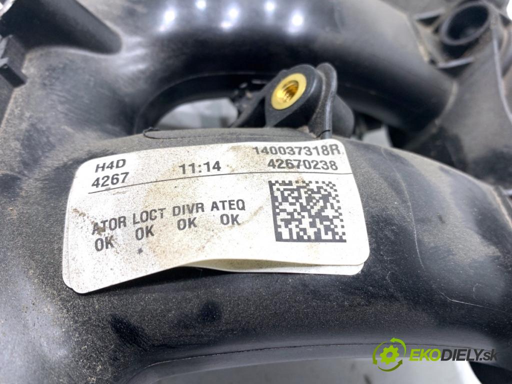 DACIA SANDERO III liftback 2024 74 kW 1.0 TCe 100 999 Potrubie sacie, sanie 140037318R (Sacie potrubie)
